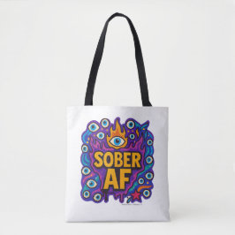 Nuchter AF - Boodschappentas Tote Bag