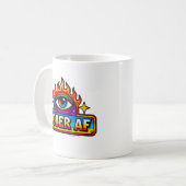 Nuchter AF - Koffiemok (Voorkant links)