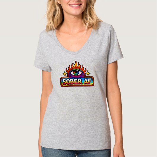 Nuchter AF -  T-shirt (Voorkant)