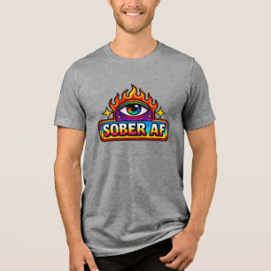 Nuchter AF - Tri-Blend Shirt