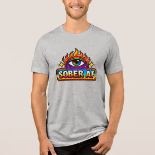 Nuchter AF - Tri-Blend Shirt
