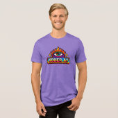 Nuchter AF - Tri-Blend Shirt (Voorkant volledig)