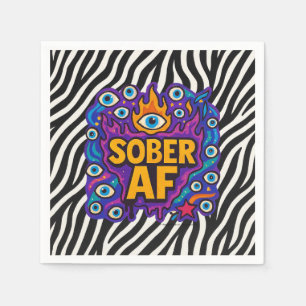 Nuchter AF - Zebrastrepen - Servet