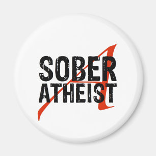 nuchter atheïst magneet