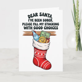 Nuchter Feestdagen Kaart