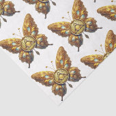 Nuchter Symbool Vlinder Eenheid Service Herstel Tissuepapier (Detail)