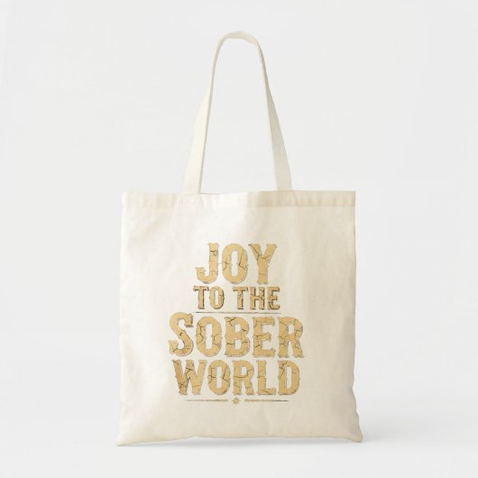 Nuchter  tote bag (Voorkant)