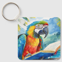 Nuchtere Ara Vogel Leest Groot Gebed AA CUSTOM