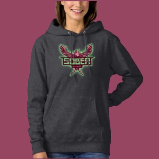 nuchtere krijger hoodie