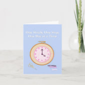 Nuchterheid Aanmoediging Borduurdoek Kaart (Voorkant)