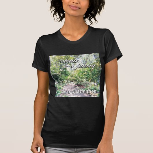 nuchterheid is een reis t-shirt (Voorkant)