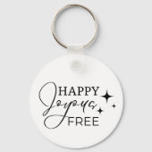 nuchterheid Keepsake Happy Joyous Gratis Sleutelhanger (Voorkant)