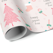 Nuchterheid Roze Pastel Kerstcadeau