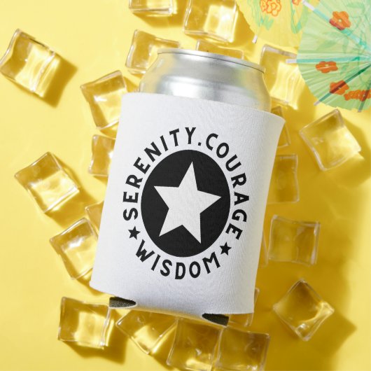 nuchterheid sereniteit moed wijsheid aangepaste na blikjeskoeler (Insitu Zomer)