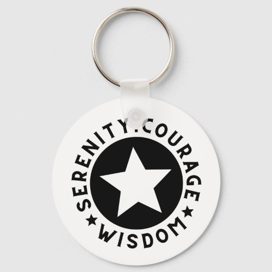  nuchterheid sleutelhanger (Voorkant)