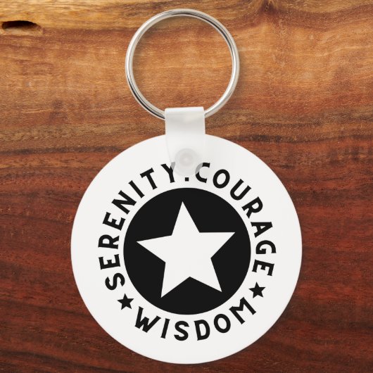 nuchterheid sleutelhanger (Voorkant)