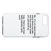 Nuchterheidstest Case-Mate iPhone Case (Achterkant (Horizontaal))