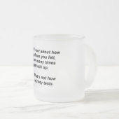 Nuchterheidstest Matglas Koffiemok (Voorkant rechts)