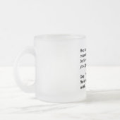 Nuchterheidstest Matglas Koffiemok (Links)
