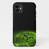 Nucleair Biohazard Abstract iPhone 4 Case (Achterkant)