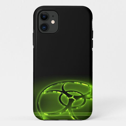 Nucleair Biohazard Abstract iPhone 4 Case (Achterkant)