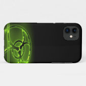 Nucleair Biohazard Abstract iPhone 4 Case (Achterkant (horizontaal))
