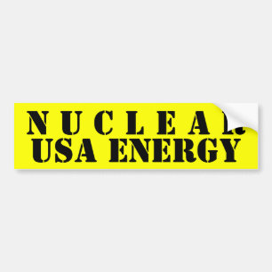 NUCLEAIR BUMPERSTICKER