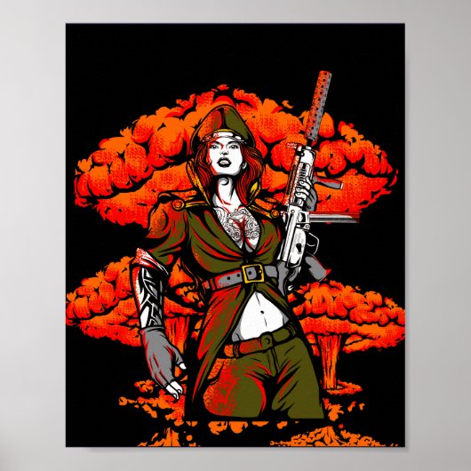 nucleair femme poster (Voorkant)