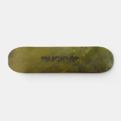 Nucleair - Groen thema Gepersonaliseerd Persoonlijk Skateboard (Horizontaal)