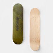 Nucleair - Groen thema Gepersonaliseerd Persoonlijk Skateboard (Voorkant)