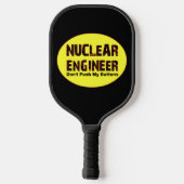 Nucleair ingenieur Buttonnen Pickleball Paddle (Achterkant)