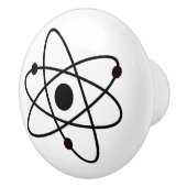 Nucleair MCM modern Abstract atoomkunstmatig Keramische Knop (Rechts)