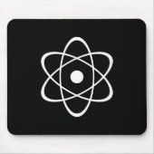 Nucleair Pictogram Mousepad Muismat (Voorkant)