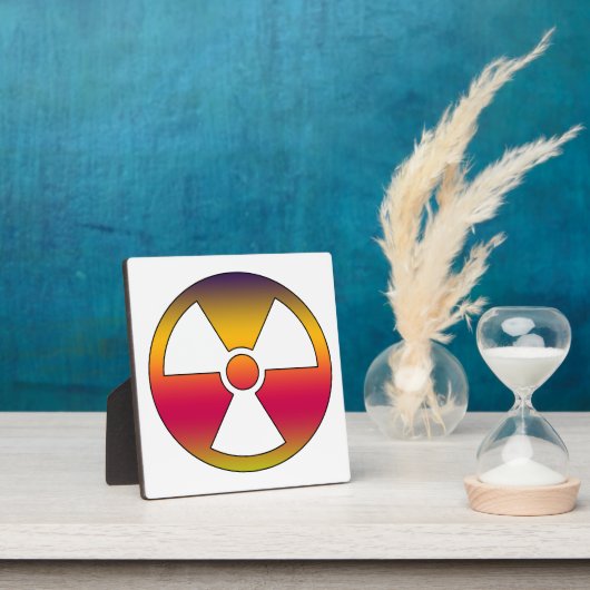Nucleair radioactief teken fotoplaat (Insitu)