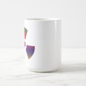 Nucleair radioactief teken koffiemok (Center)