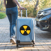 Nucleair radioactief teken sticker (Koffer Insitu)