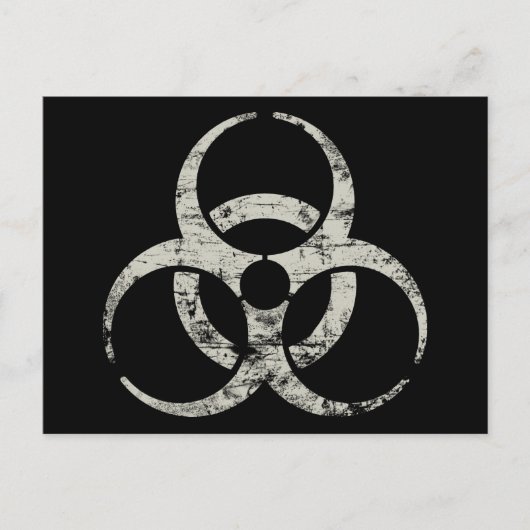  nucleair symbool briefkaart (Voorkant)