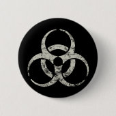  nucleair symbool ronde button 5,7 cm (Voorkant)