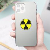 Nucleair symbool sticker (Telefoon)