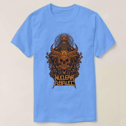 Nucleaire aanval Game Over T-shirt (Design voorkant)