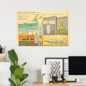 nucleaire aanval VS Poster (Thuiskantoor)