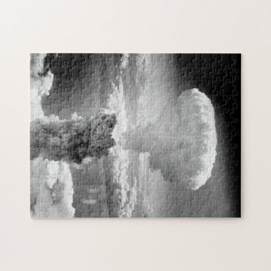 Nucleaire atoombompaddenstoel legpuzzel (Horizontaal)