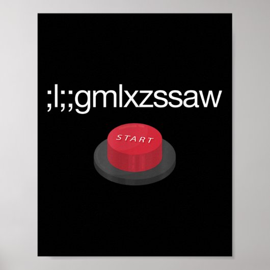 Nucleaire bom US Strategic Command Grappig Quote K Poster (Voorkant)