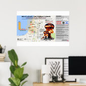 Nucleaire Det0naties - Israël 1 Poster (Thuiskantoor)