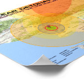 Nucleaire detonaties - Los Angeles Poster (Hoek)