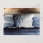 NUCLEAIRE EXPLOSIE BRIEFKAART (Voorkant)