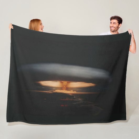 NUCLEAIRE EXPLOSIE FLEECE DEKEN (In situ)