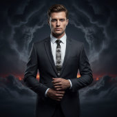 nucleaire explosie volle stropdas