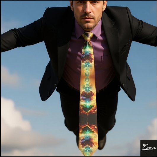 nucleaire explosie volle stropdas