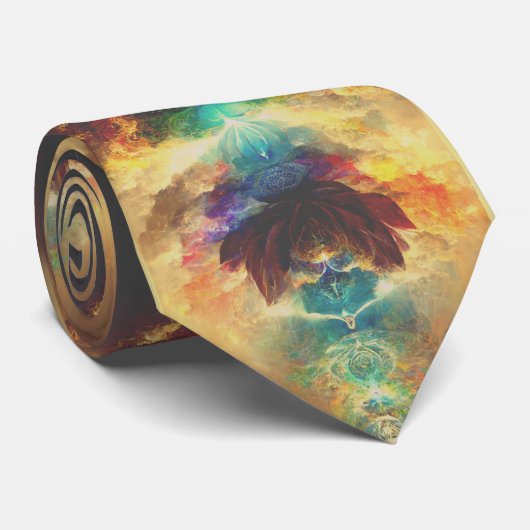 nucleaire explosie volle stropdas (Opgerold)